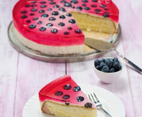 Tort biszkoptowy z masą z mascarpone