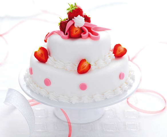 Gâteau à la fraise