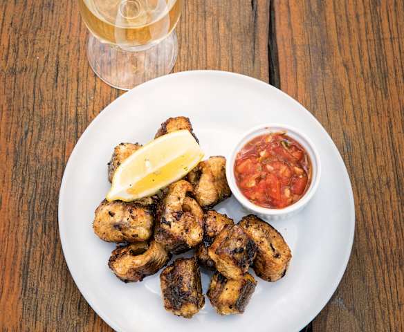 Poêlée d'anguilles et rougail