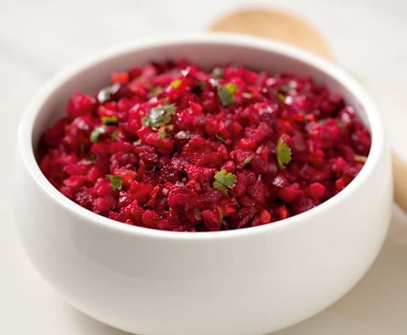 Rode bietensalade Rode bietensalade