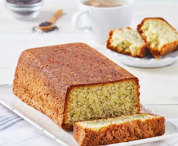 Panqué con semillas de amapola