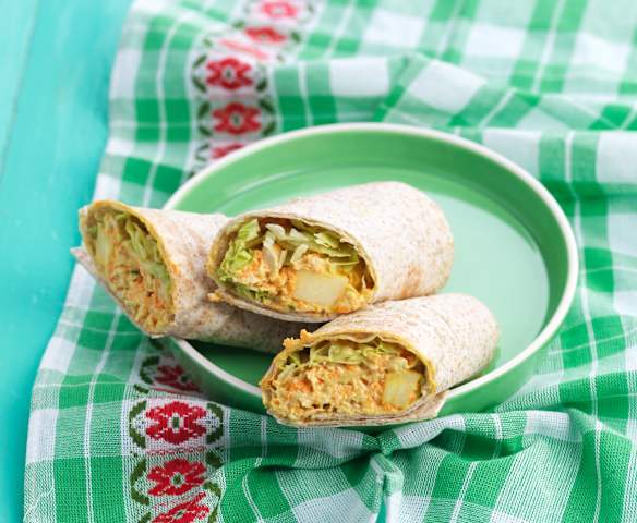 Chicken and Pineapple Wraps