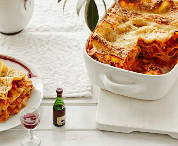 Ratatouille-Lasagne
