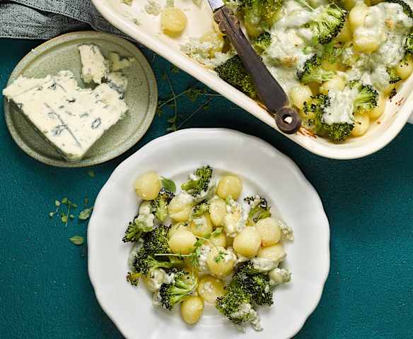 Gnocchi au brocoli et bleu