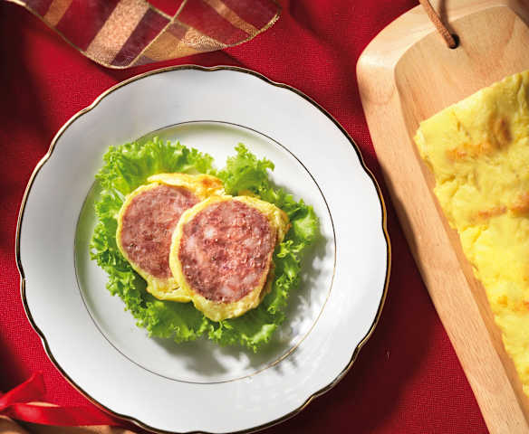 Cotechino in crosta di purè