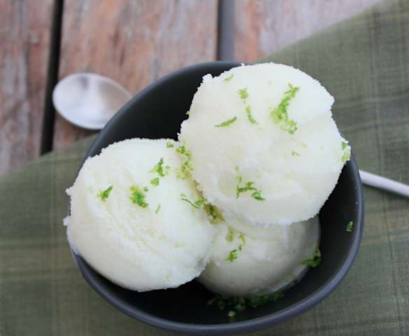 Lime sherbet