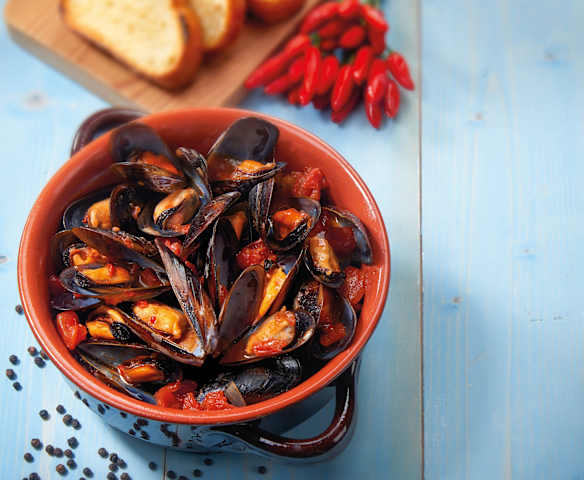 Cozze al vino bianco