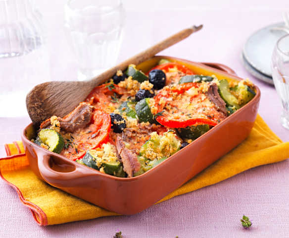 Gratin de courgette à la provençale