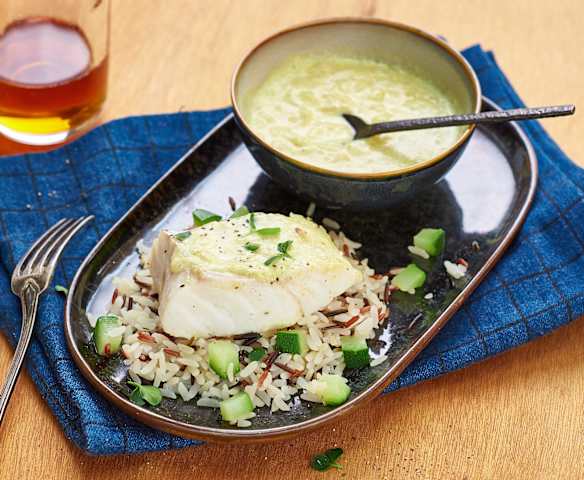 Le cabillaud à la crème d'érable