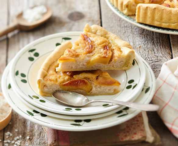 Tarte au riz à la normande