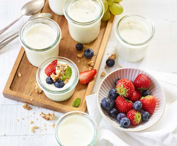 Vanille-Erythrit-Joghurt