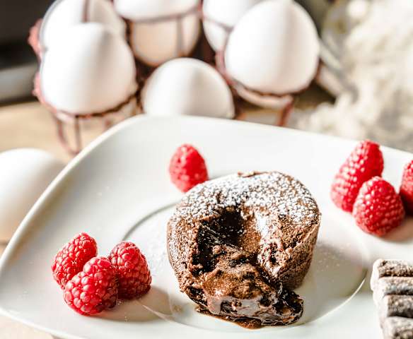 Fondant con chocolate Oaxaqueño