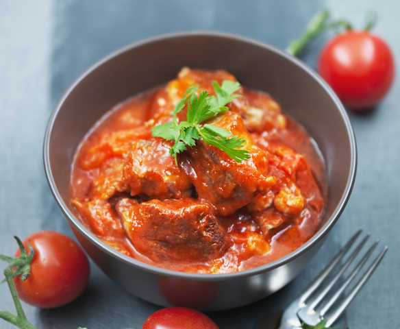 番茄炖牛腩