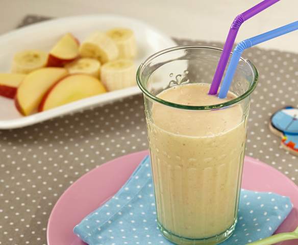 Banánovo-jablečný koktejl