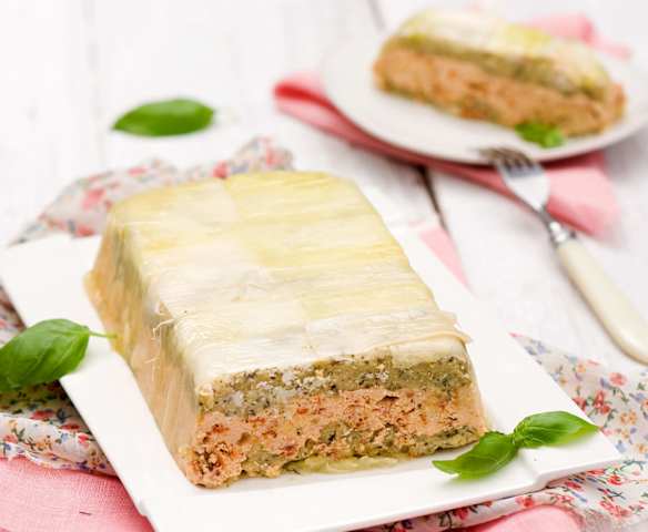 Terrina z ziołową polentą