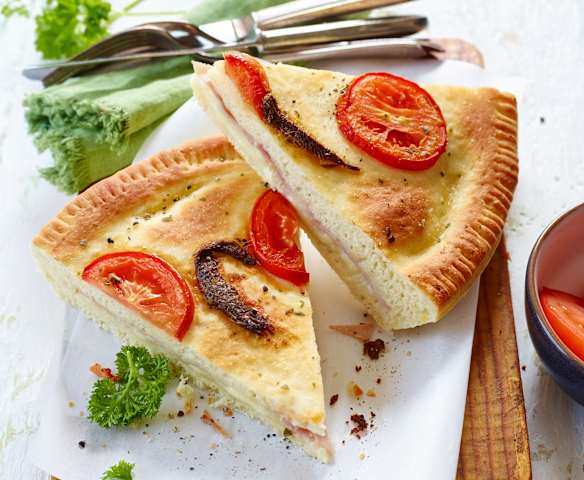 Gefüllte Kartoffel-Focaccia