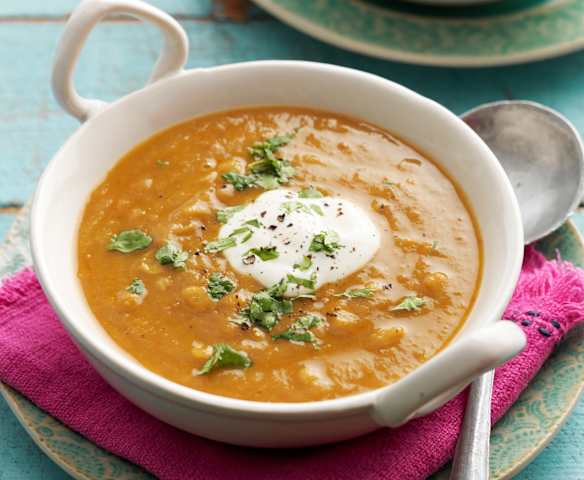 Curried Rhubarb and Lentil Soup Curried Rhubarb and Lentil Soup