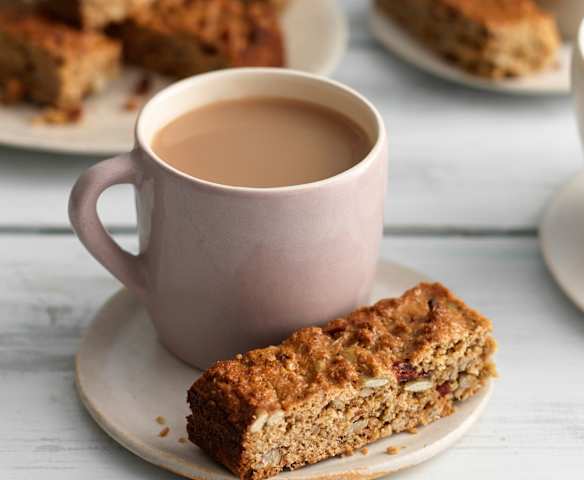 Seedy Marmalade Flapjacks Seedy Marmalade Flapjacks