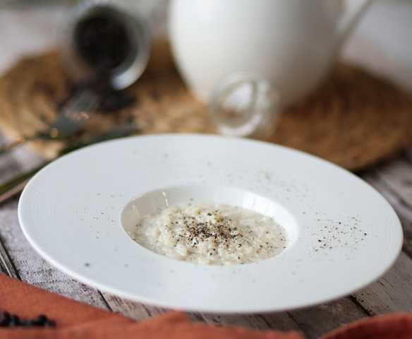 Risotto cacio e pepe (di Francesca Romana Barberini)
