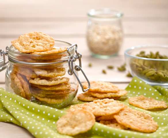 Ovesné sušenky se zázvorem