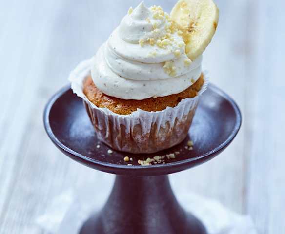 Bananen-Cupcakes