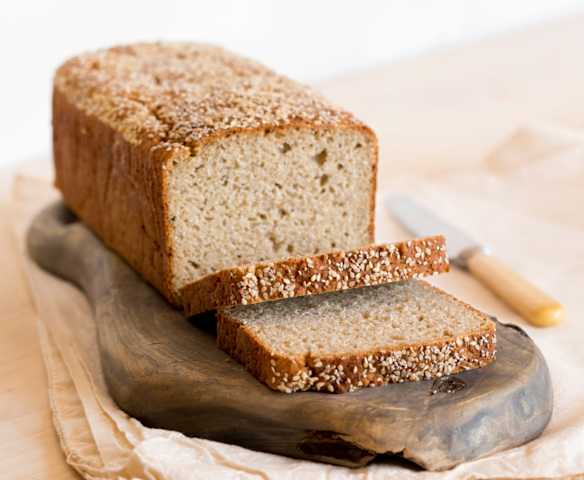 Sesame and chia seed loaf