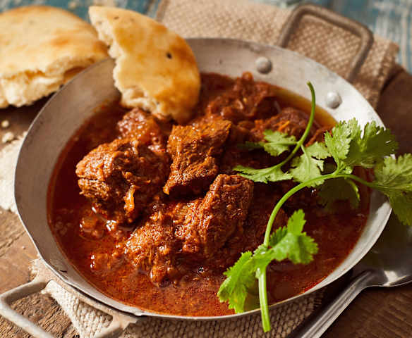 Slow Cooking Beef Madras