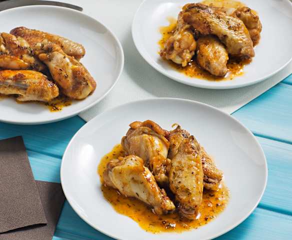 Alitas de pollo estilo cajún