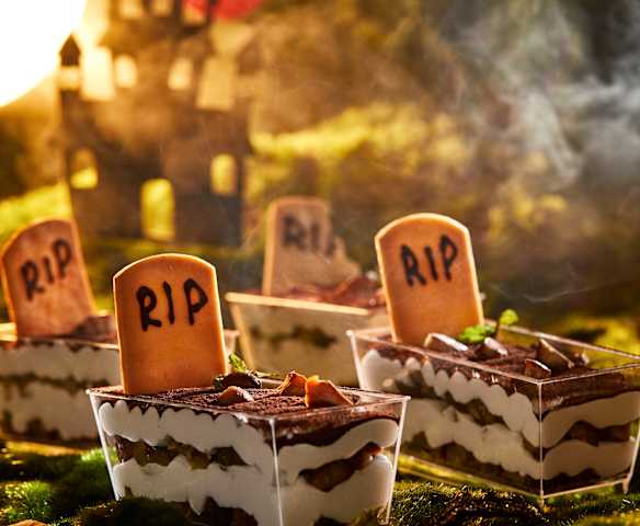 栗子白巧克力“墓”斯杯