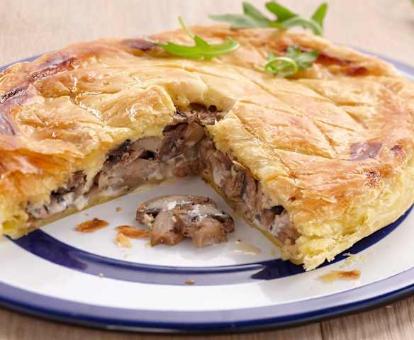 Croustade aux champignons