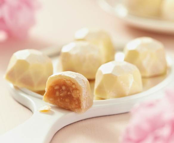 Karamell-Cashew-Pralinen Karamell-Cashew-Pralinen