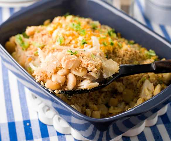Chícharos com bacalhau