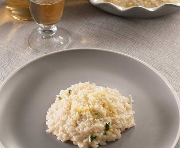 Risotto al limón