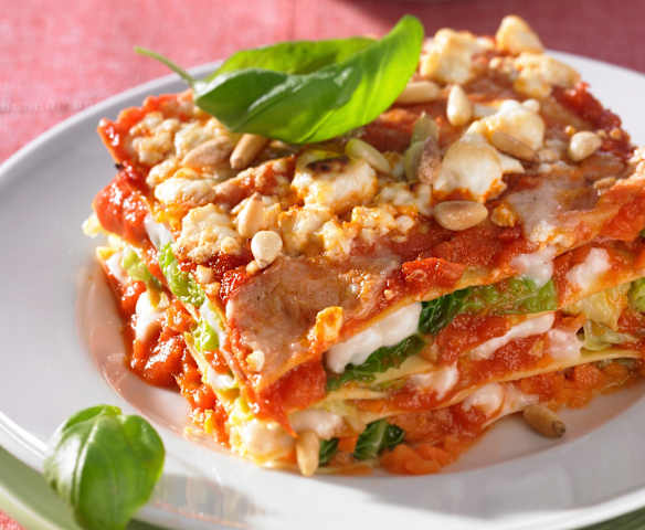 Gemüse-Lasagne