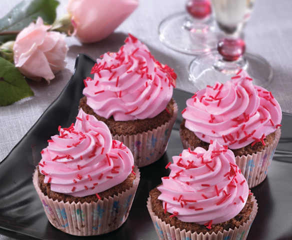 Cupcakes de la Saint-Valentin