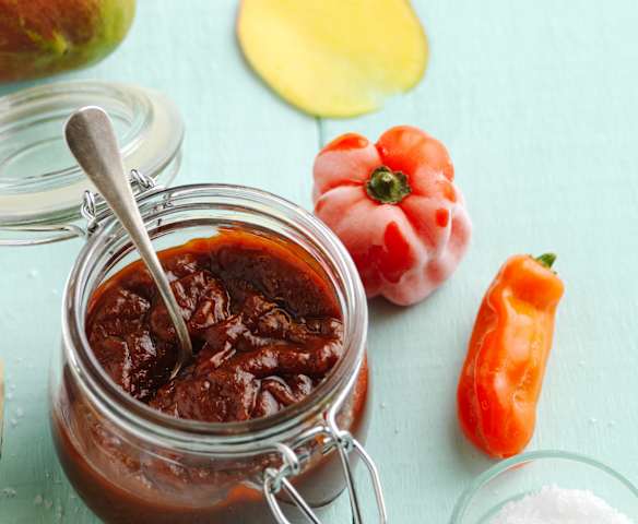 Molho barbecue com manga