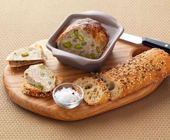 Terrine de pintade aux pistaches