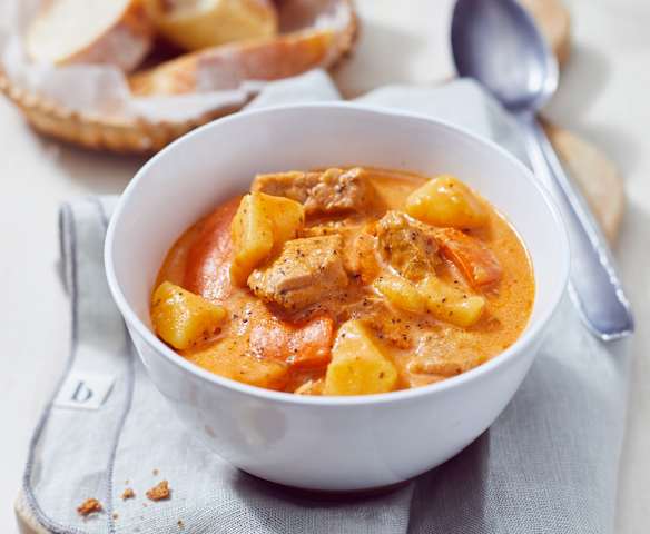 Kartoffel-Kürbis-Gulasch