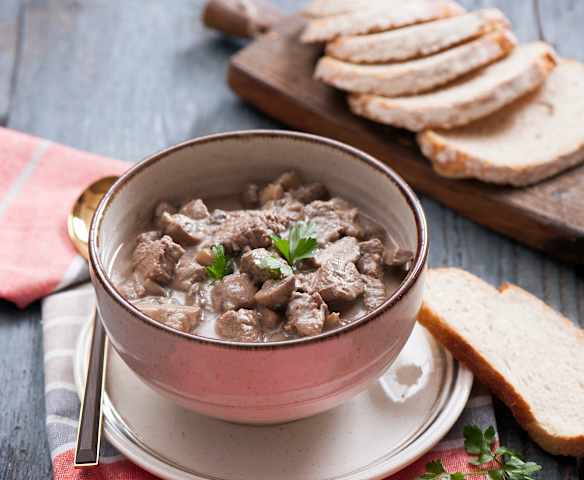 Wołowina z pieczarkami