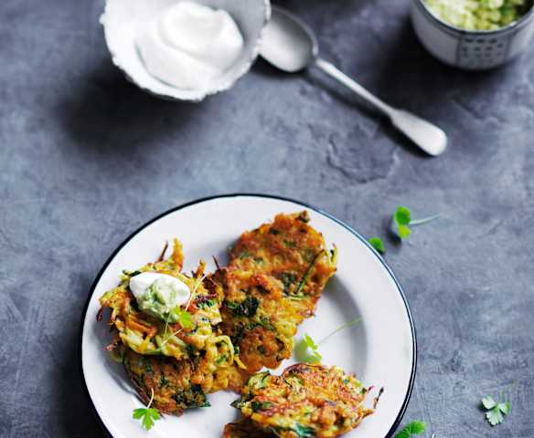 Zucchini fritters (Toddlers and beyond)