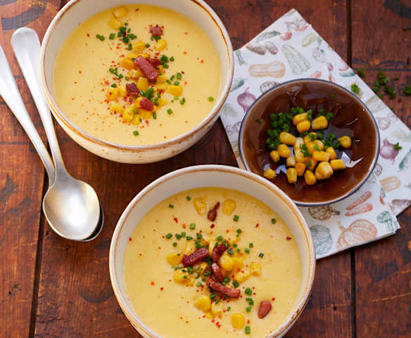 Corn Chowder (Amerikanische Maissuppe)