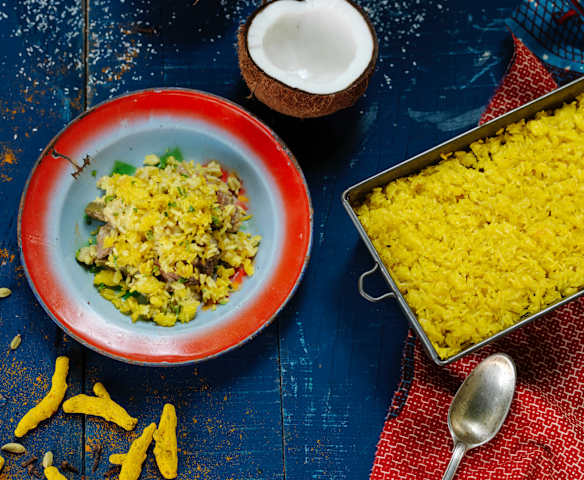 Biryani z jagnięciną