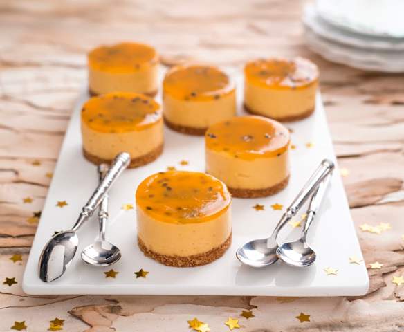 Passionfruit bavarois (Jude Blereau) Passionfruit bavarois (Jude Blereau)