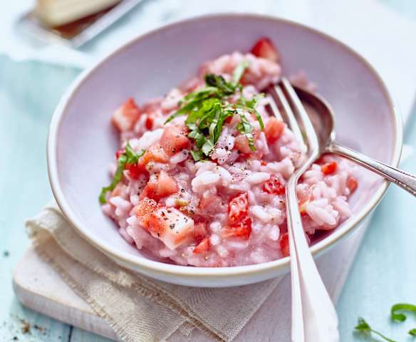 Erdbeer-Risotto