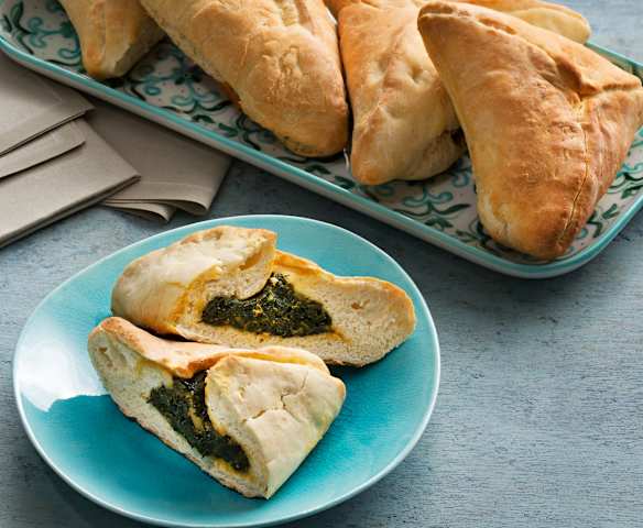Empanadas libanesas de espinacas (Fatayers) - Líbano