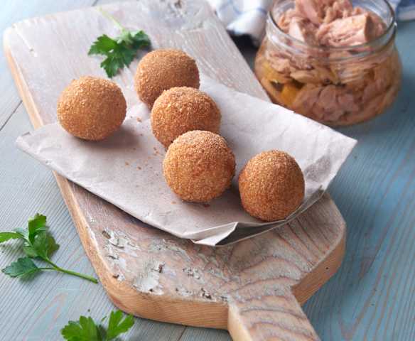 Tuňákové kuličky s ricottou