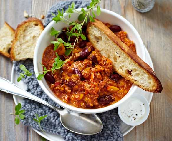 Kürbis-Chili Con Carne