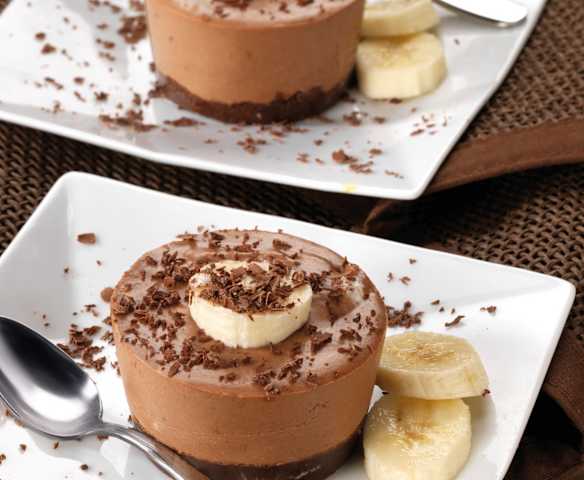 Mini cheesecake alla banana Mini cheesecake alla banana