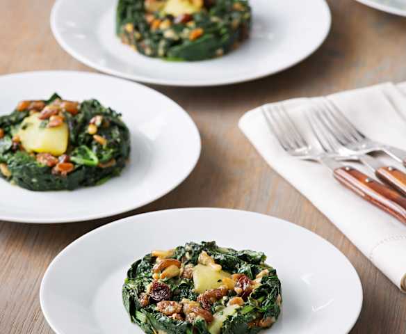 Espinacas con patatas