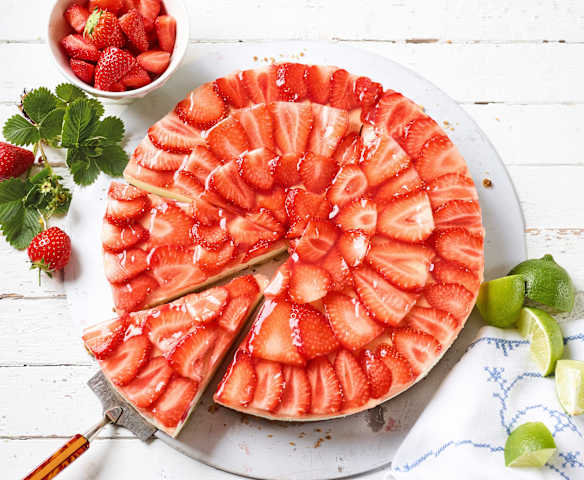Erdbeer-Limetten-Tarte Erdbeer-Limetten-Tarte